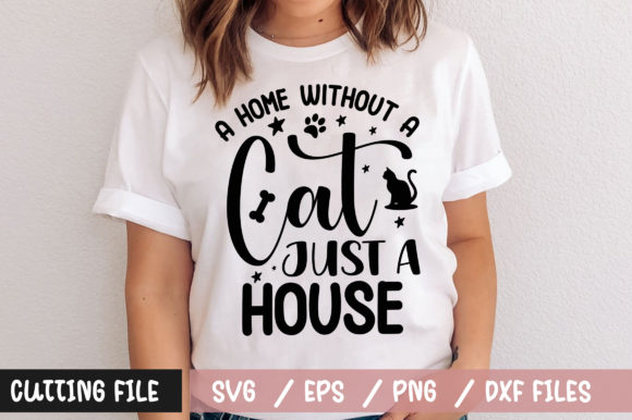 A Home Without a Cat Just a House SVG Review