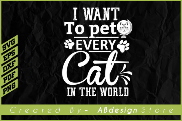 Cat Design for Embroidery Projects