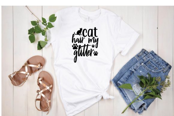 Cat Hair My Glitter Svg Design Review