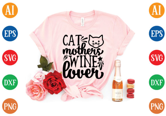 Cat Mothers Wine Lover Svg Review