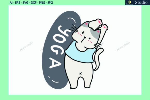 Cat Pet Pose Yoga Sports Svg Review