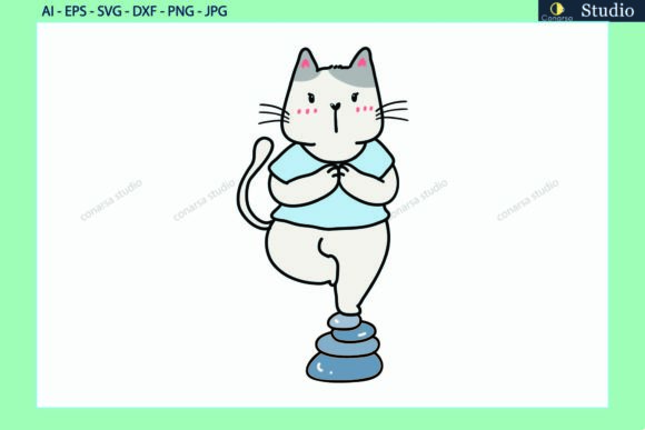 Cat Pet Yoga Stone Sport Svg Review