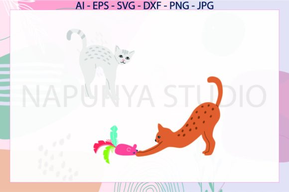 Cat Playing Mouse Toys Svg Review