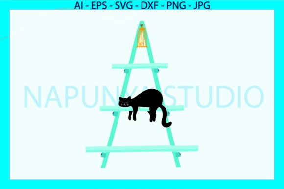 Cat Sleep Plant Rack Svg Review
