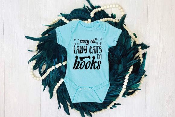 Crazy Cat Lady Cats Books Svg Review