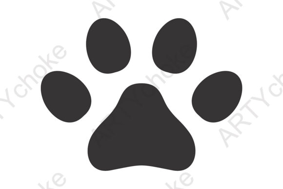 Dog Paw. Cat Paw. Pet Paw. SVG File Review