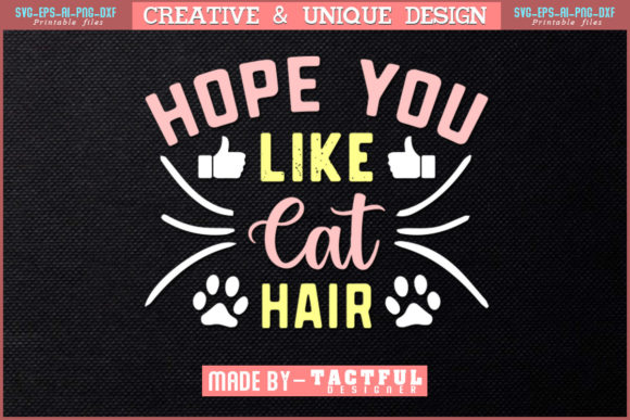 Hope You Like Cat Hair Embroidery Design Review