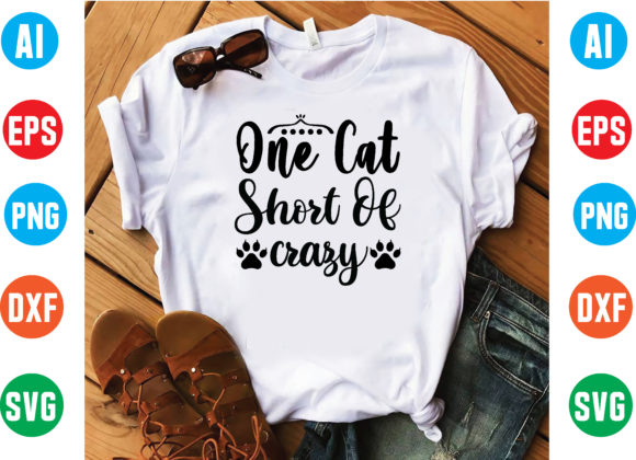 One Cat Short of Crazy SVG Review