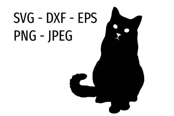 Sitting Cat Silhouette Embroidery Design Review