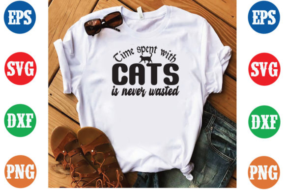 Time Spent with Cat is Never Wasted SVG Review