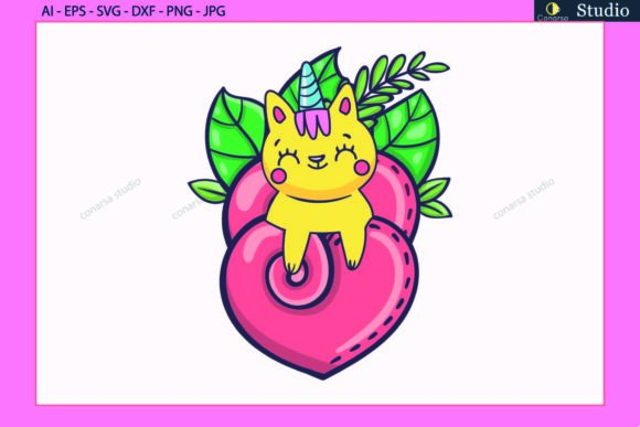 Unicorn Cat Heart Floral Leaf Embroidery Design Review